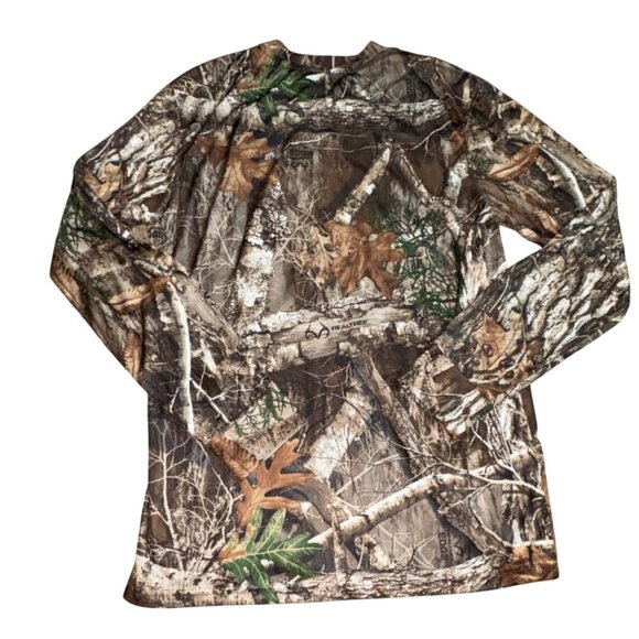 Real Tree Mens Performance T-Shirt-Camouflage-L-GUC - Picture 5 of 5